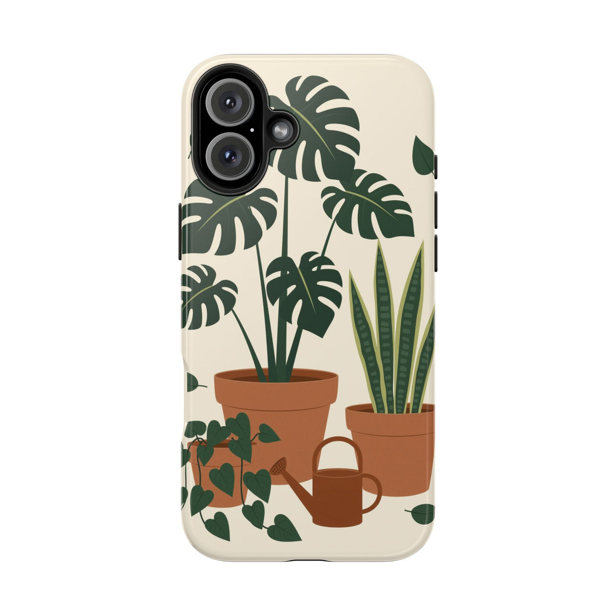Plant Parent Phone Case - Monstera, Pothos and Snake Plant