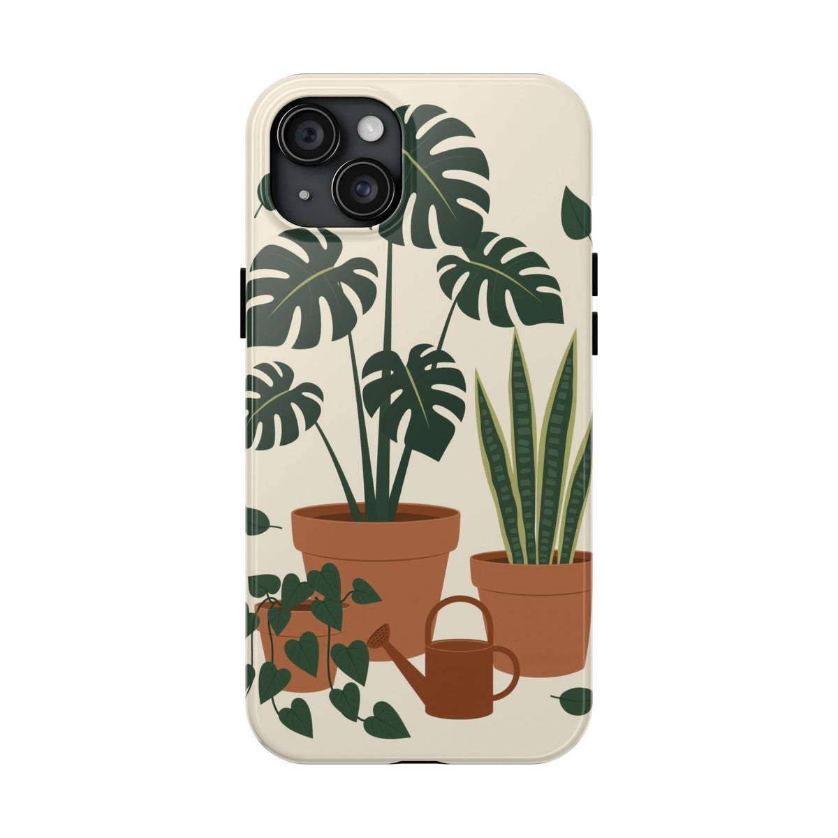 Plant Parent Phone Case - Monstera, Pothos and Snake Plant
