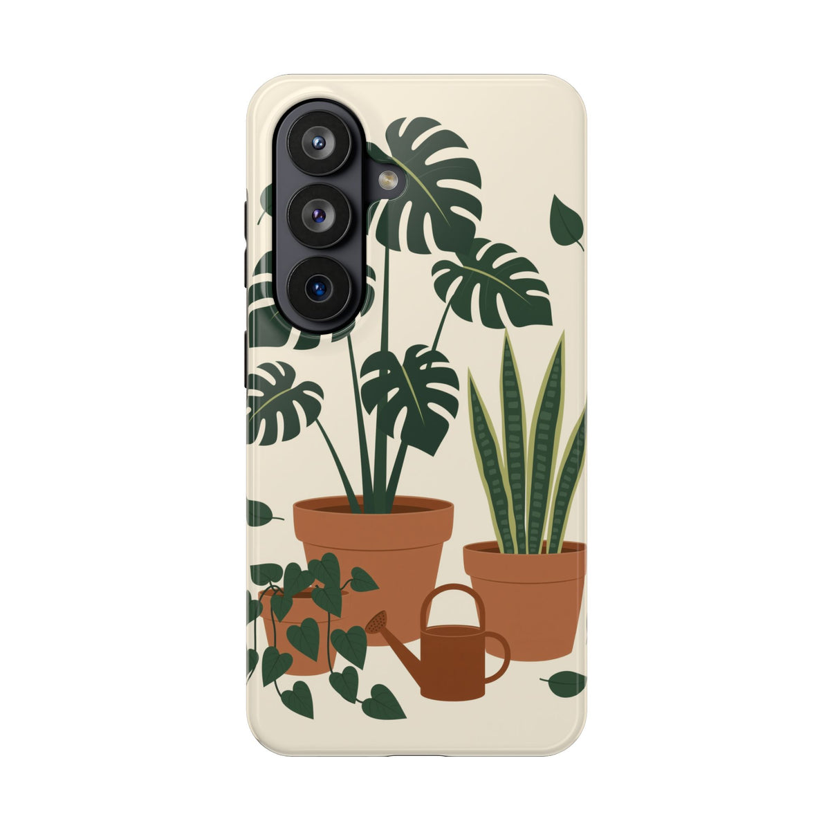 Plant Parent Phone Case - Monstera, Pothos and Snake Plant