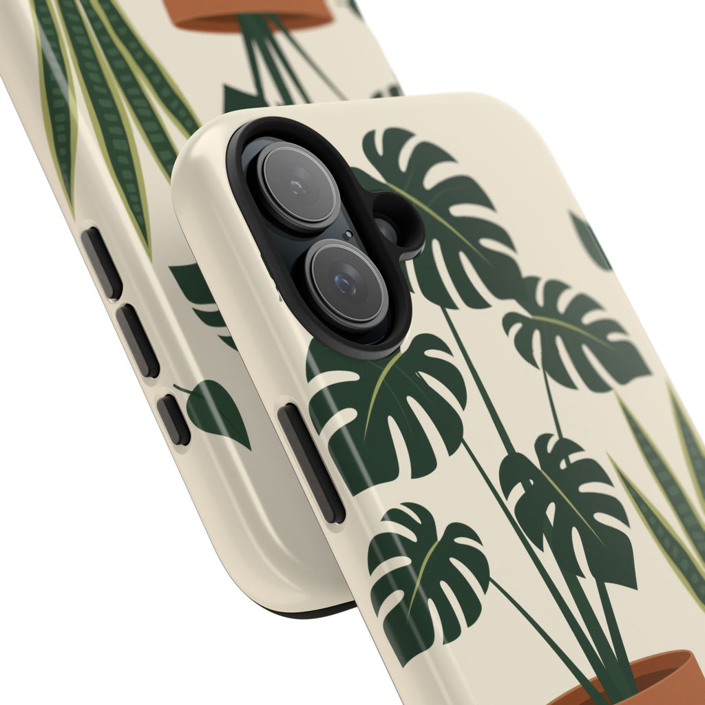 Plant Parent Phone Case - Monstera, Pothos and Snake Plant