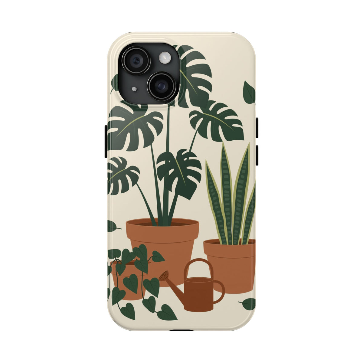 Plant Parent Phone Case - Monstera, Pothos and Snake Plant