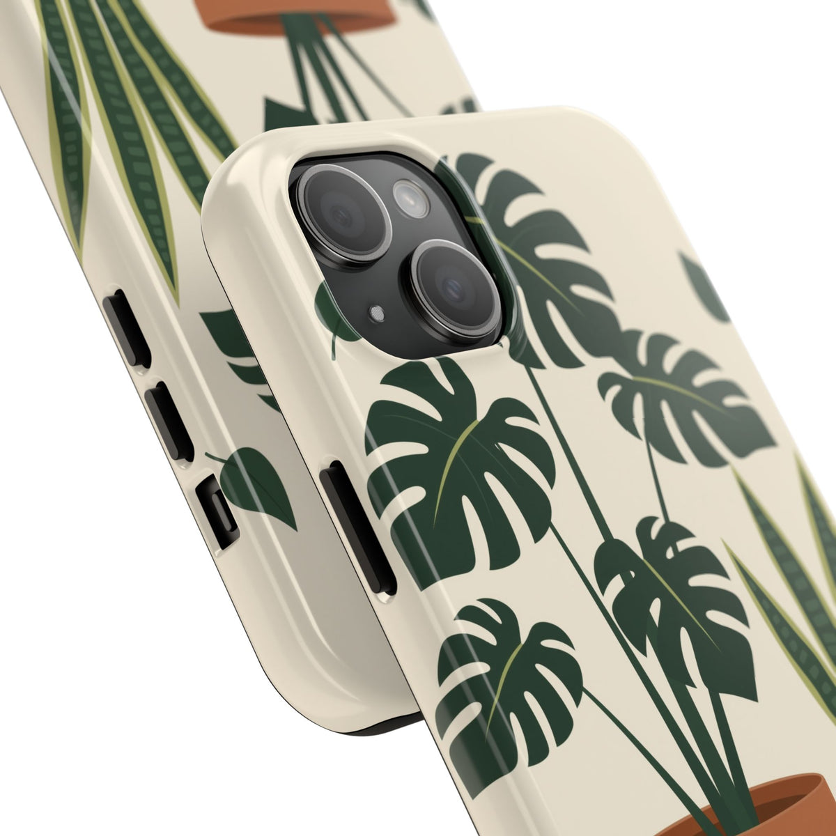 Plant Parent Phone Case - Monstera, Pothos and Snake Plant