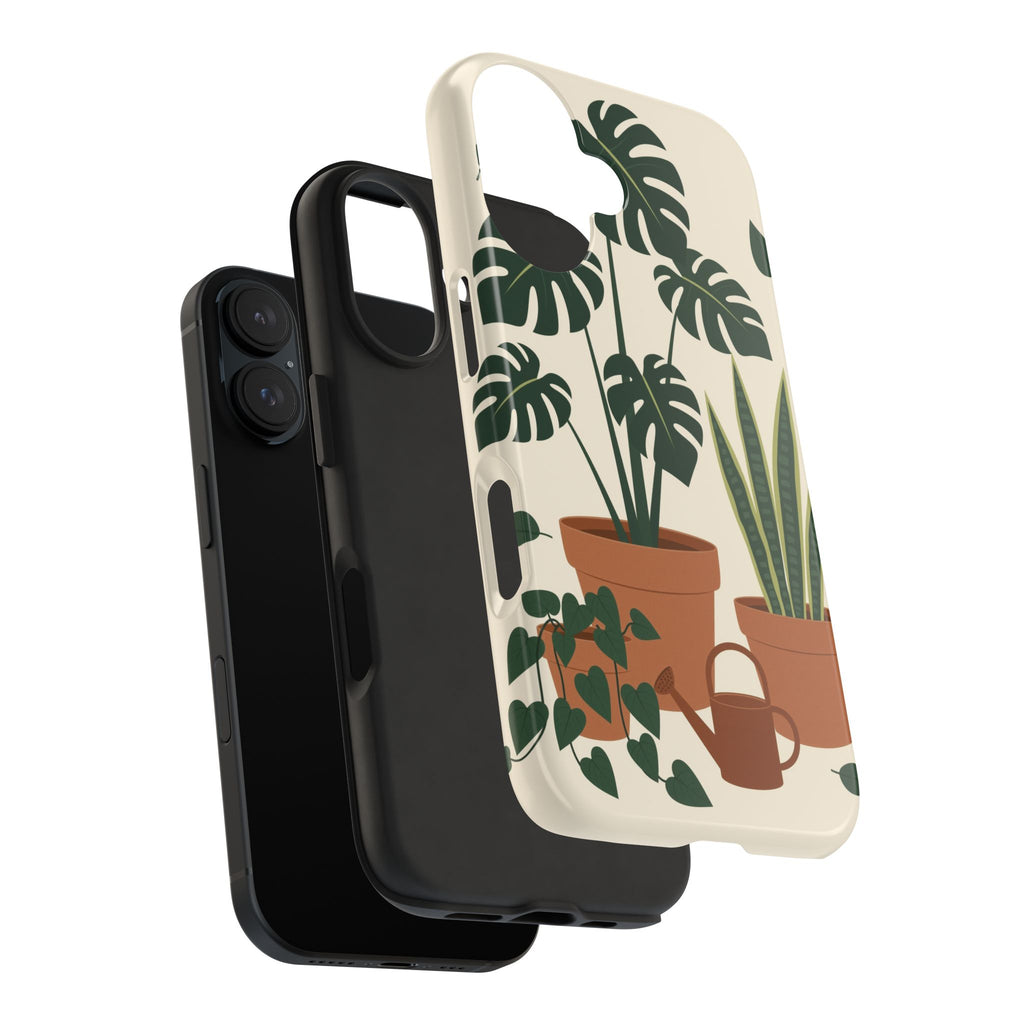 Plant Parent Phone Case - Monstera, Pothos and Snake Plant