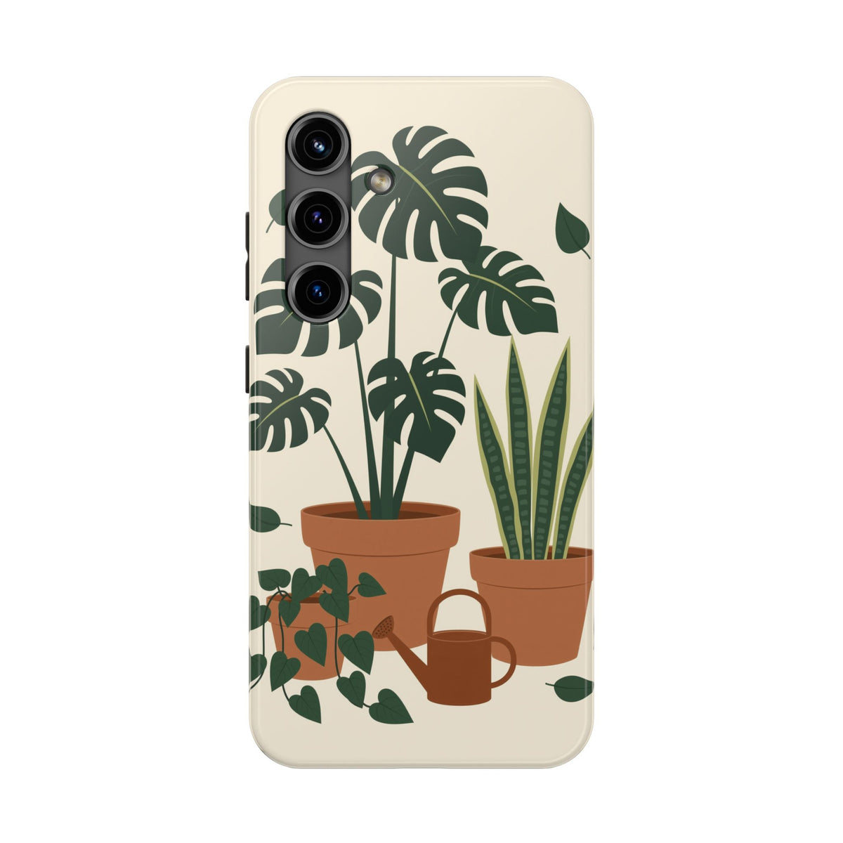 Plant Parent Phone Case - Monstera, Pothos and Snake Plant