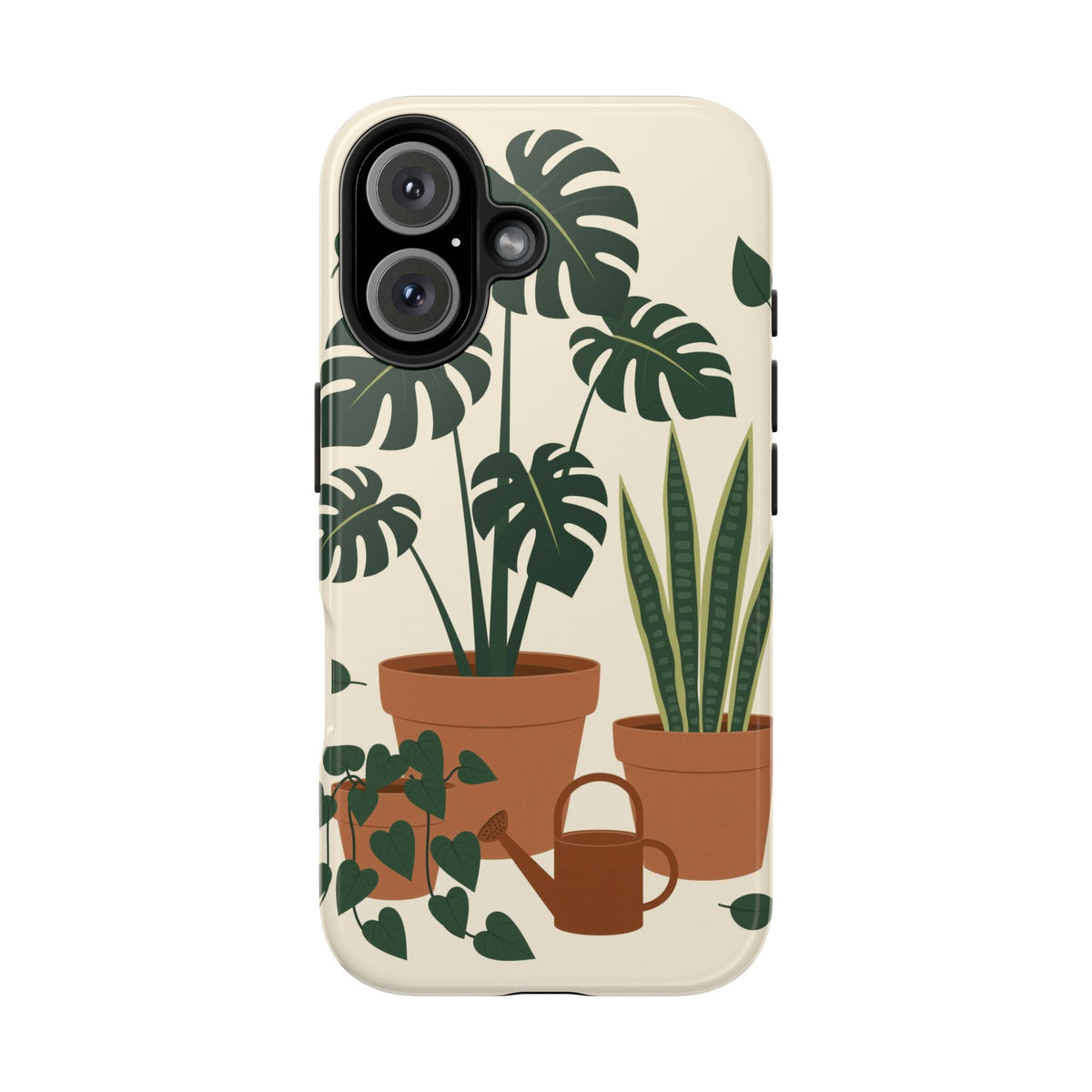 Plant Parent Phone Case - Monstera, Pothos and Snake Plant