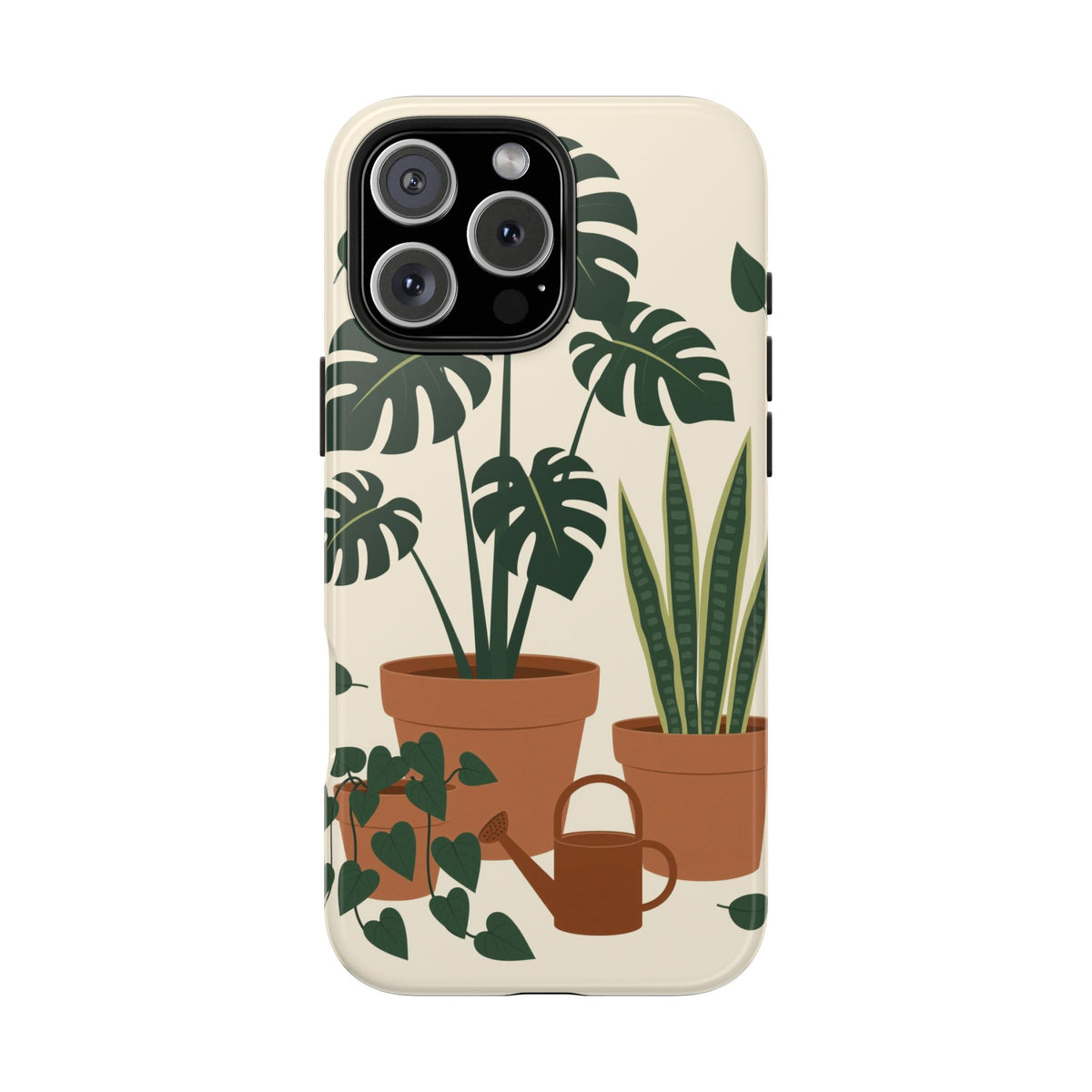 Plant Parent Phone Case - Monstera, Pothos and Snake Plant