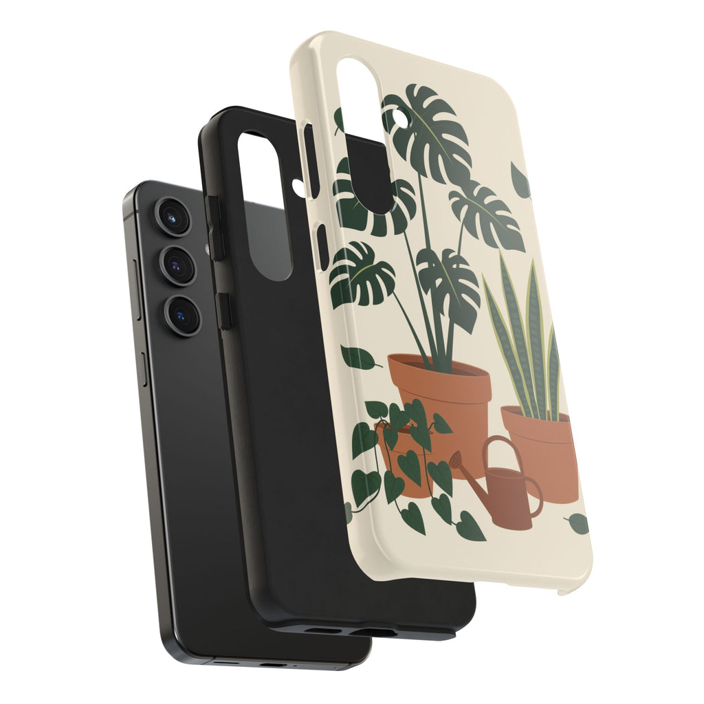 Plant Parent Phone Case - Monstera, Pothos and Snake Plant