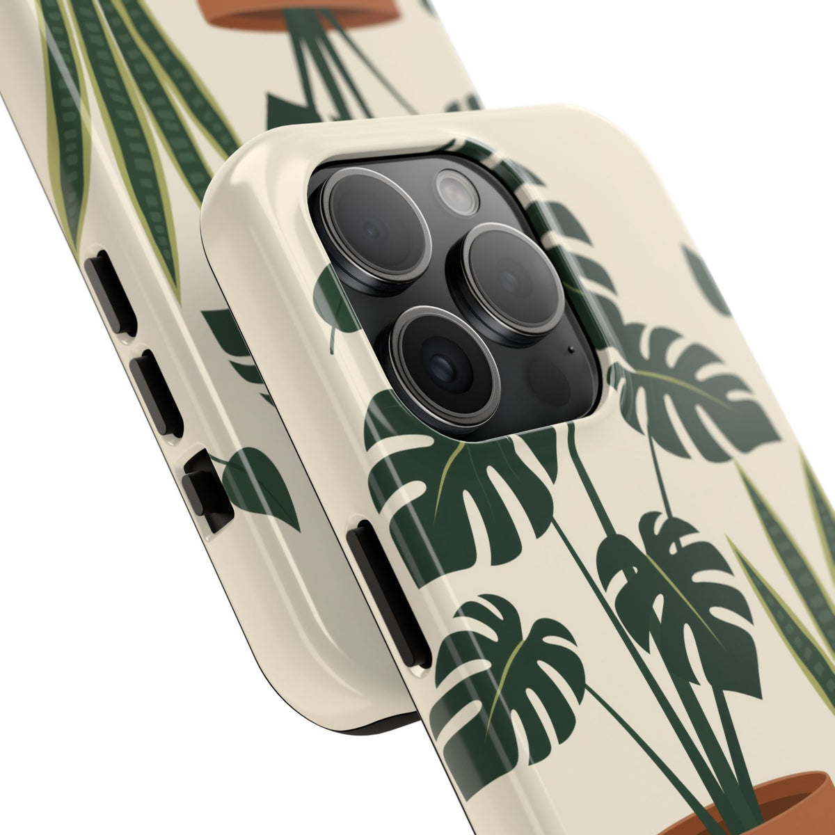 Plant Parent Phone Case - Monstera, Pothos and Snake Plant