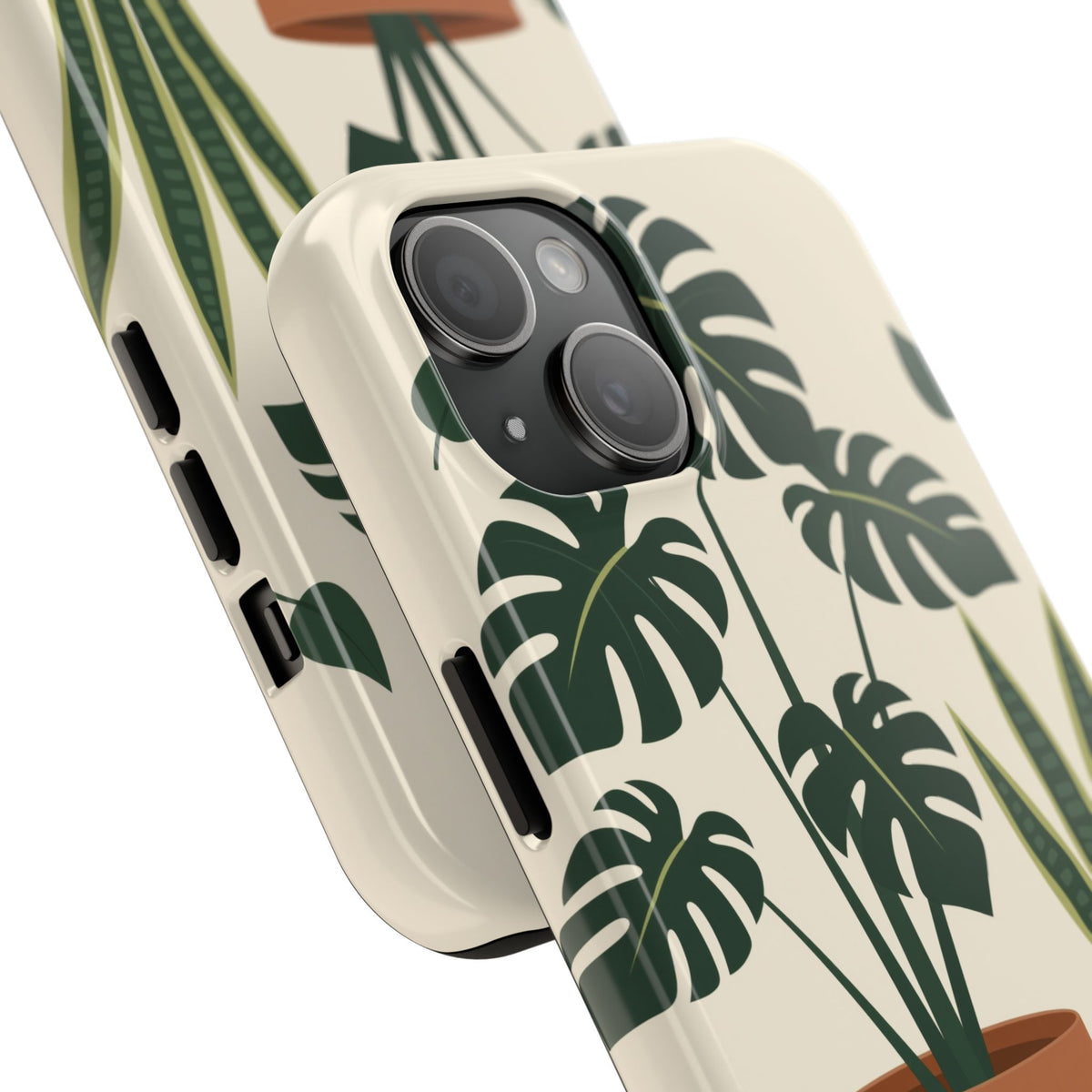 Plant Parent Phone Case - Monstera, Pothos and Snake Plant