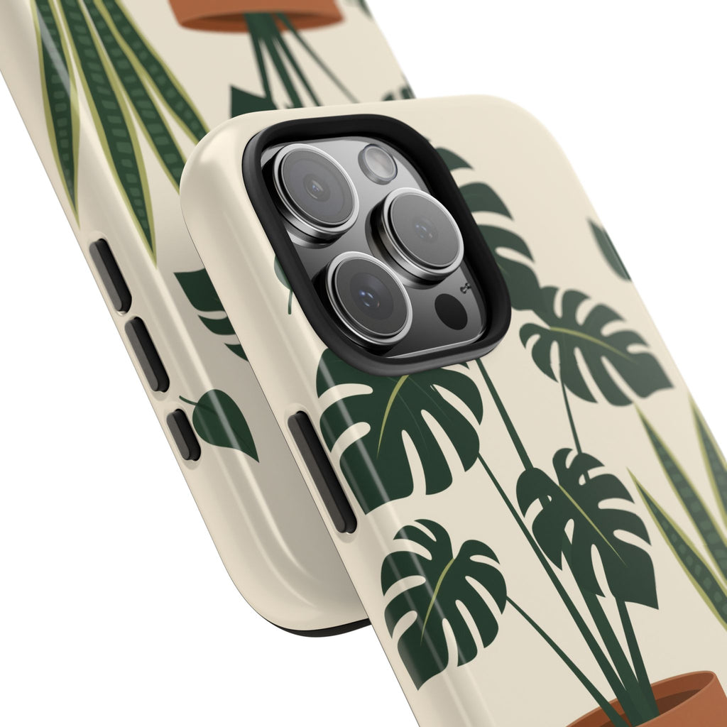 Plant Parent Phone Case - Monstera, Pothos and Snake Plant