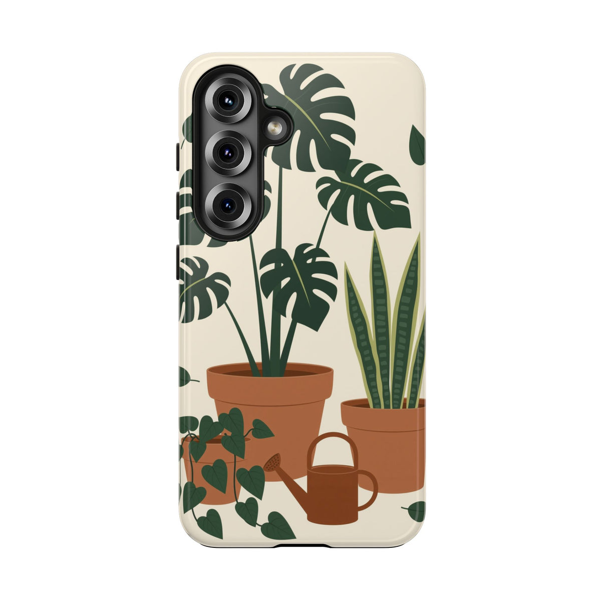 Plant Parent Phone Case - Monstera, Pothos and Snake Plant